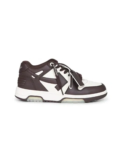 Off-white Off White Out Of Office Sneakers In Brown