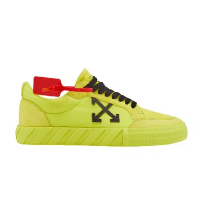 Pre-owned Off-white Vulc Low 'fluo Yellow' | Men's Size 41