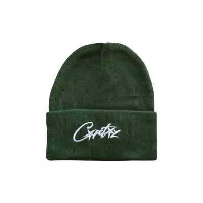 Pre-owned Corteiz Allstarz Folded Beanie 'green' | Men's Size Onesize
