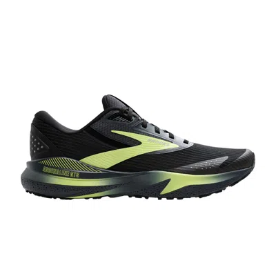 Pre-owned Brooks Adrenaline Gts 24 Weatherized 'black New Yellow' | Men's Size 12