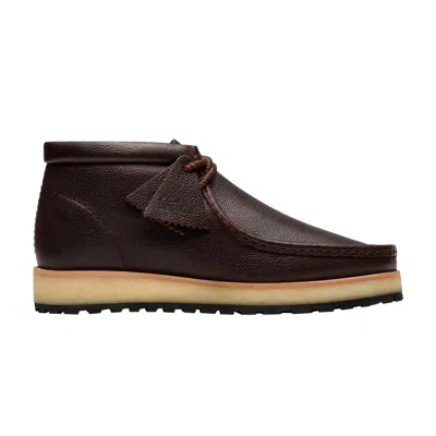 Pre-owned Clarks Wallabee Scout 'brown Scotch Grain' | Men's Size 9