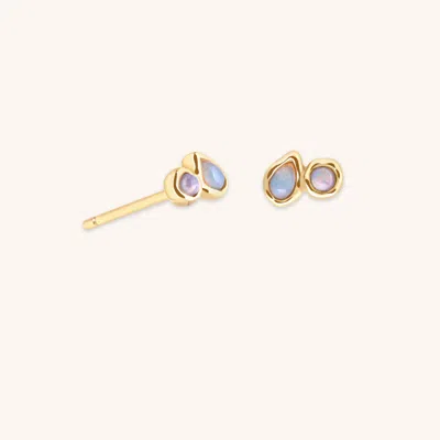 Astrid &amp; Miyu Molten Opal Cluster Studs