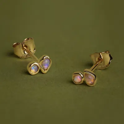 Astrid &amp; Miyu Molten Opal Cluster Studs