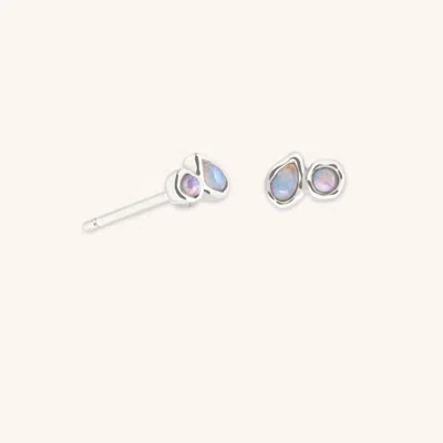 Astrid &amp; Miyu Molten Opal Cluster Studs