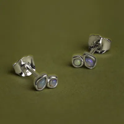 Astrid &amp; Miyu Molten Opal Cluster Studs