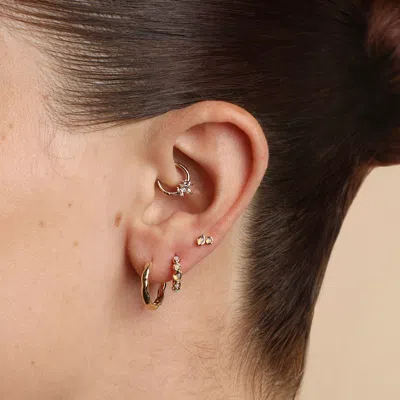 Astrid &amp; Miyu Marquise Cluster Daith Ring