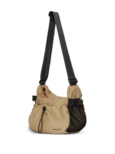 Osklen Split パネル ショルダーバッグ In Neutral