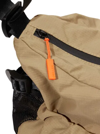 Osklen Split パネル ショルダーバッグ In Neutral