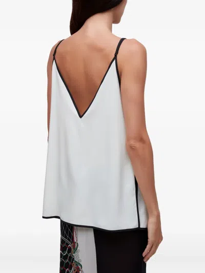 Osklen Vネック トップ In White