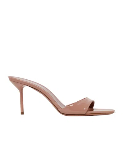 Paris Texas Lidia 70 Patent Leather Mules In Pink