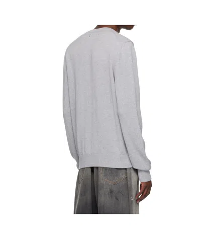 Amiri Arts District Crewneck Sweater In Gray
