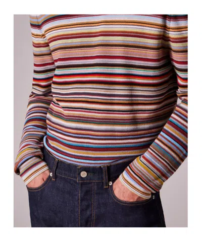 Paul Smith Striped Shirt In Multi