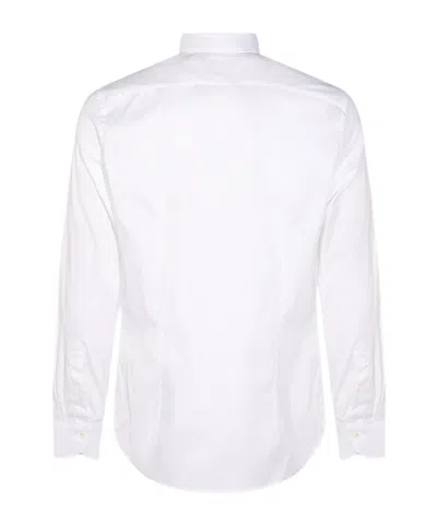 Canali Cotton-blend Shirt In White