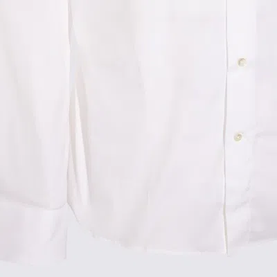 Canali Cotton-blend Shirt In White