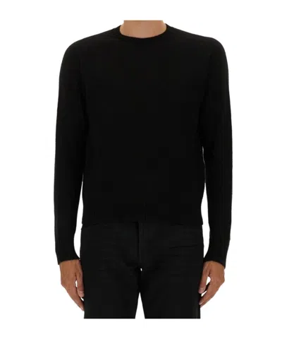 Tom Ford Alpaca Sweater Sweaters And Cardigans Black