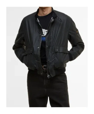 Barbour Traction Waxed Jacket In Green