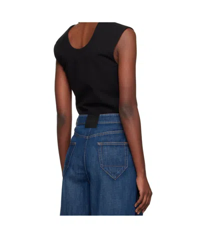 Lanvin Sleeveless Vest In Black