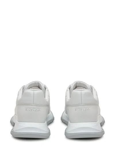 Givenchy Trainers Sneakers In Shiny Padded Leather In White
