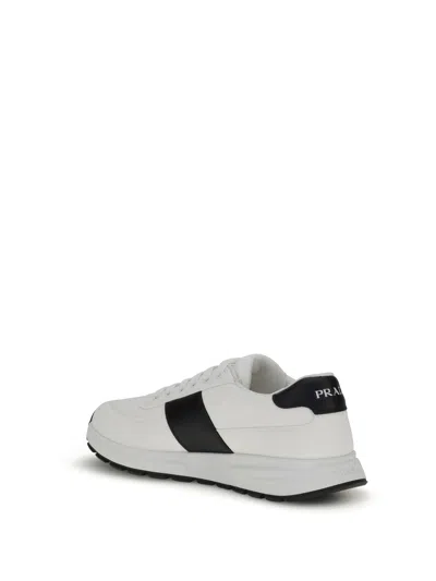 Prada Technical Fabric Sneakers In Multi
