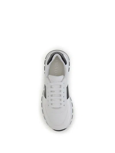Prada Technical Fabric Sneakers In Multi