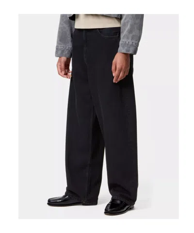 Carhartt Five-pocket Trousers Featuring Belt Loops Design In Blue