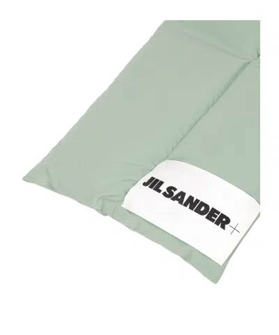 Jil Sander Rectangular Scarf In Green