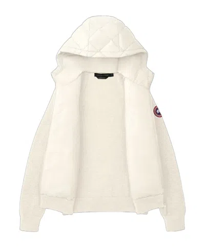 Canada Goose Hybridge Quilted Hooded Jacket In Neutral