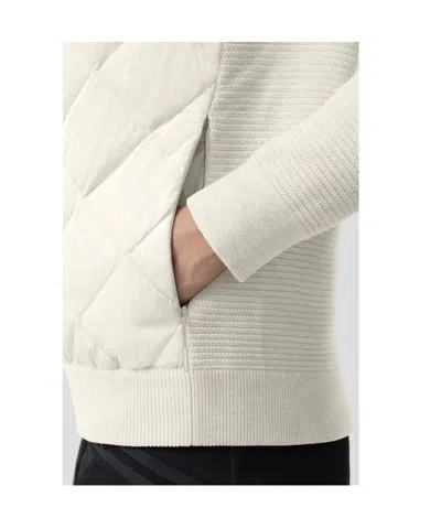 Canada Goose Hybridge Quilted Hooded Jacket In Neutral