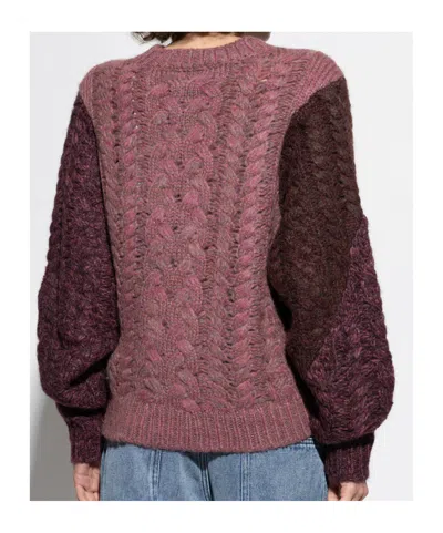 Isabel Marant Étoile Isabel Marant Etoile Patchwork Daryl Sweater In Pink