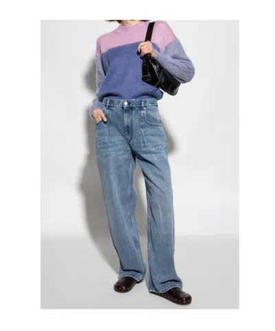 Isabel Marant Étoile Crew Neck Sweater In Multi