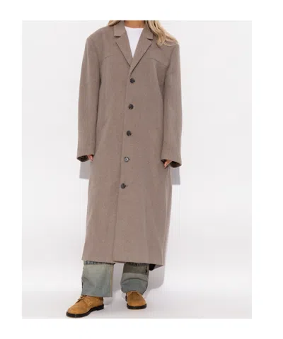 Jw Anderson Lace-up Ankle Boots In Brown