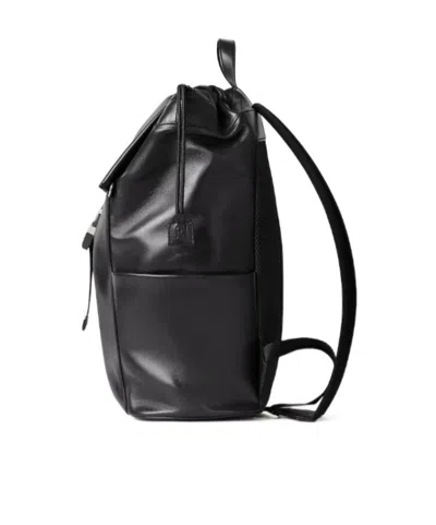 Fendi Flap Backpack In Black