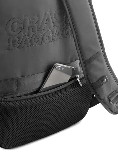Crash Baggage Metallic-panel Backpack In Gray