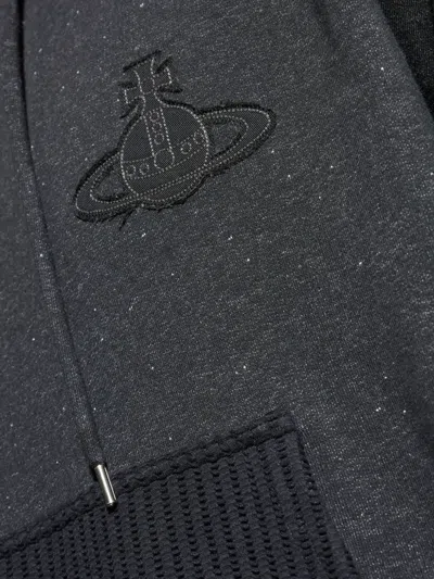 Vivienne Westwood Gray Ashton Hoodie In Black