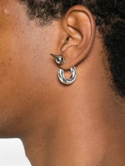 Innerraum Silver Earrings Men In Silver