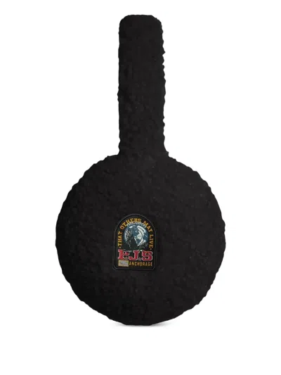 Parajumpers Logo-patch Earmuffs In Black
