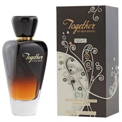 New Brand Together Night By  For Women - 3.3 oz Edp Spray In Transparent