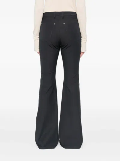 Joseph Buttoned Flared Trousers In Gray
