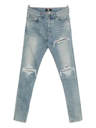 Amiri Denim Skinny Jeans In Blue