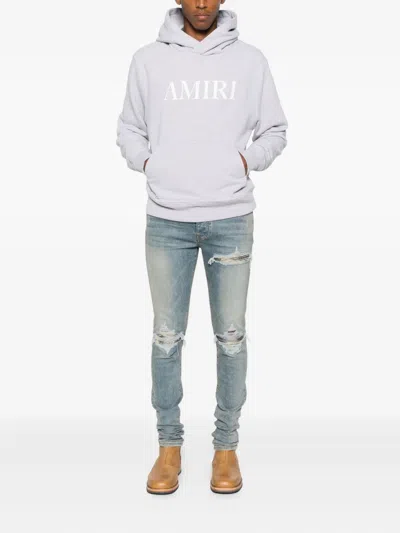 Amiri Denim Skinny Jeans In Blue