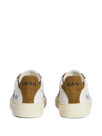 Dsquared2 Suede And Rubber Sole Sneakers In White