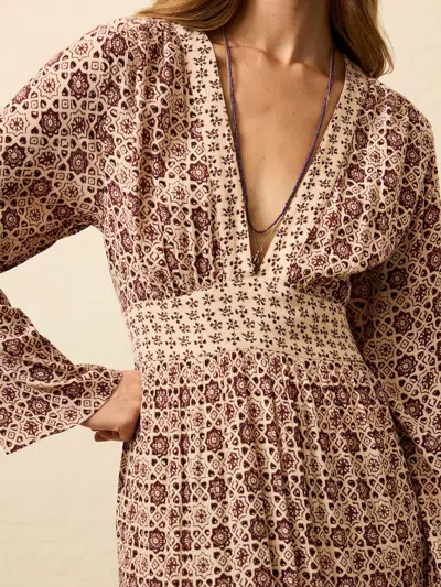 Faherty Dakota Dress In Multi