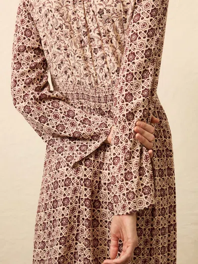 Faherty Dakota Dress In Multi