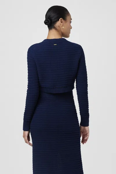 Toccin Miller Pointelle Cardigan In Multi