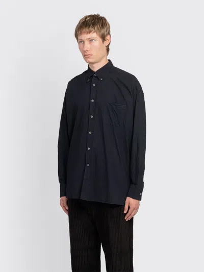 Our Legacy Borrowed Bd Shirt In Black