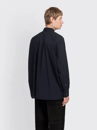 Our Legacy Borrowed Bd Shirt In Black