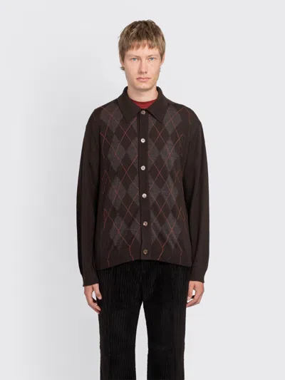 Our Legacy Evening Polo In Brown