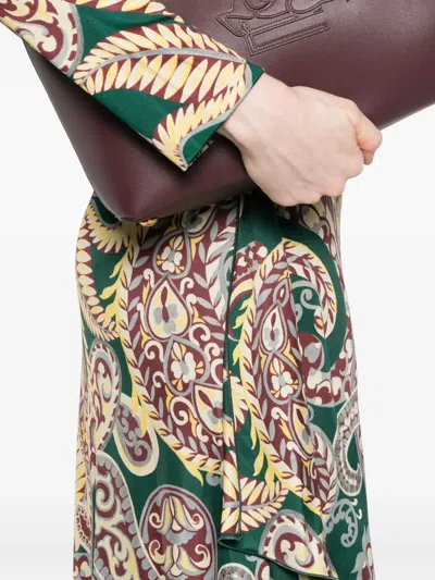 Etro Paisley Print Dress In Multi