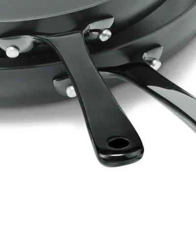 The Cellar Hard-anodized 10" & 12" Open Fry Pan Set, Macy's Exclusive In Black