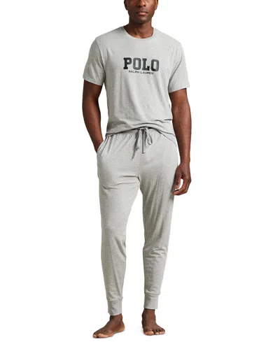 Polo Ralph Lauren Men's Crewneck T-shirt In Gray